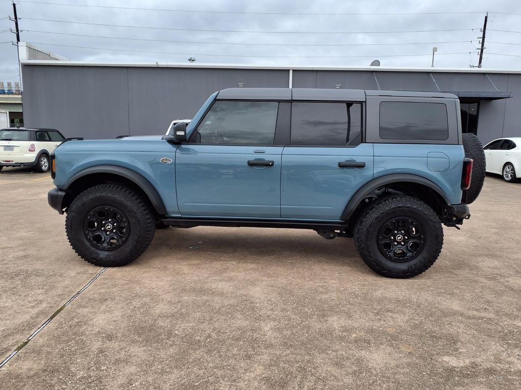 2023 Ford Bronco Wildtrak Blue at Cook Ford