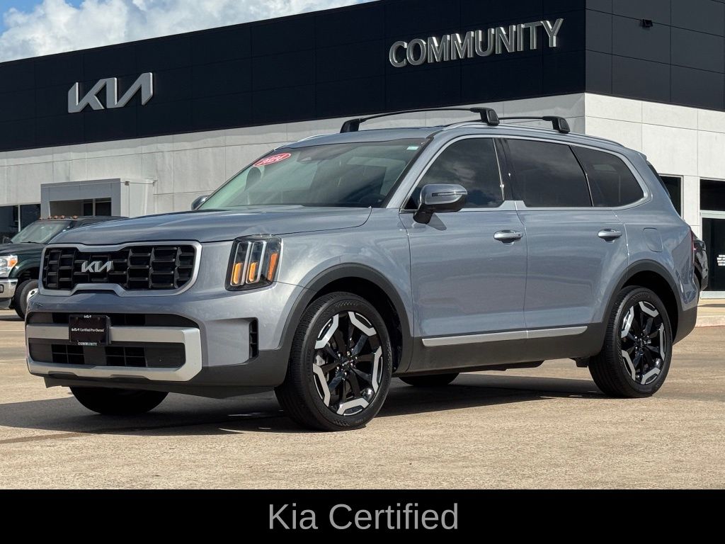 2024 Kia Telluride S Silver at Emmons Autoplex