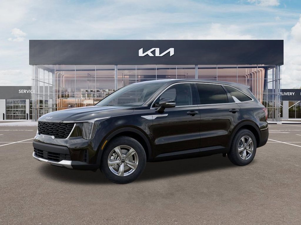 New 2026 Ebony Black Kia LX image 3