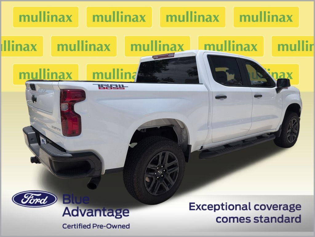 Certified Used 2025 White Chevrolet Custom Trail Boss image 3