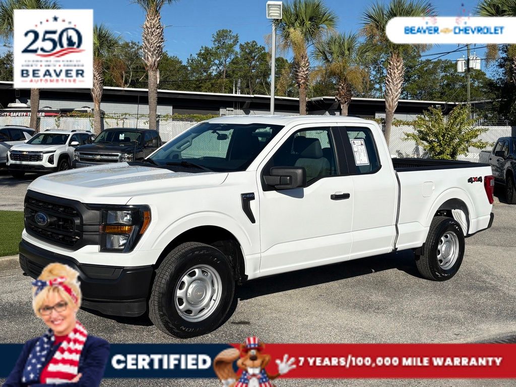 Oxford White 2023 Ford F-150 Pickup Truck Four-Wheel Drive Automatic