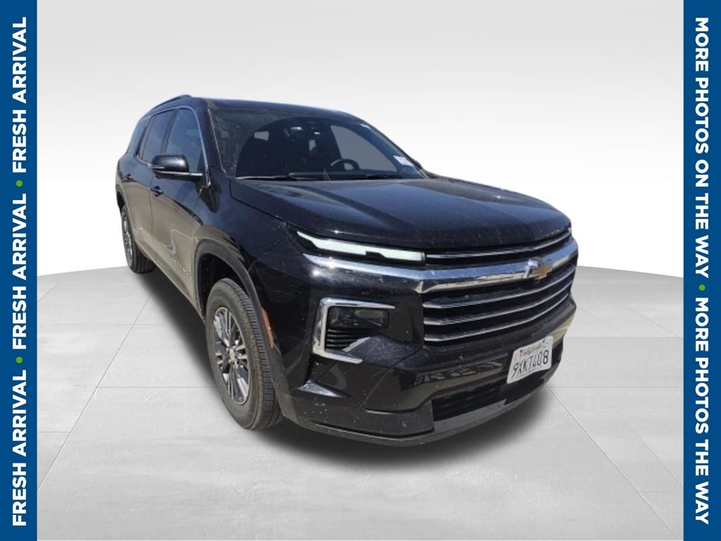 Black Metallic 2026 Chevrolet Traverse SUV / Crossover Four-Wheel Drive 8-Speed Automatic