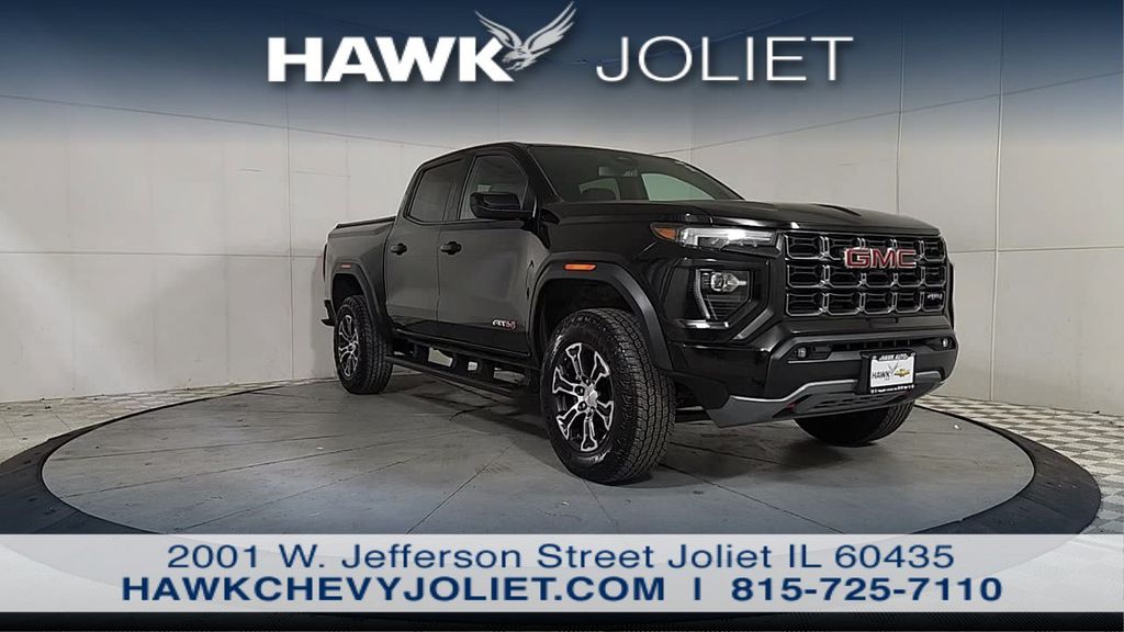 Onyx Black 2024 GMC Canyon Pickup Truck Four-Wheel Drive 8-Speed Automatic