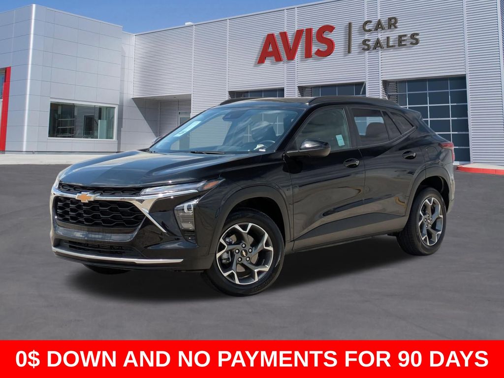 Black 2025 Chevrolet Trax LT FWD SUV / Crossover Front-Wheel Drive 6-Speed Automatic