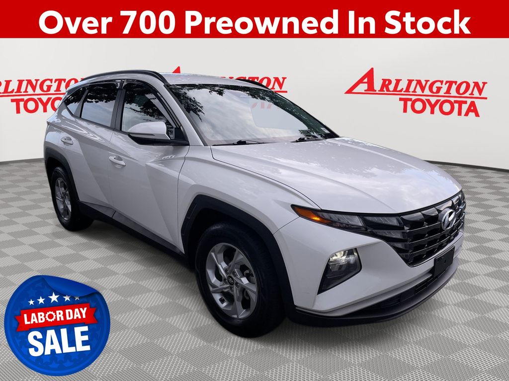 Serenity White Pearl 2023 Hyundai Tucson SUV / Crossover Front-Wheel Drive 8-Speed Automatic