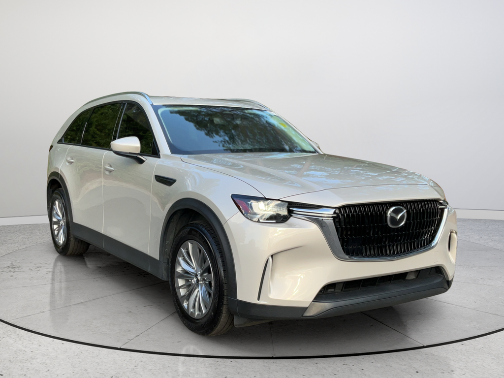 Gray (Platinum Quartz) 2024 Mazda CX-90 SUV / Crossover All-Wheel Drive 8-Speed Automatic