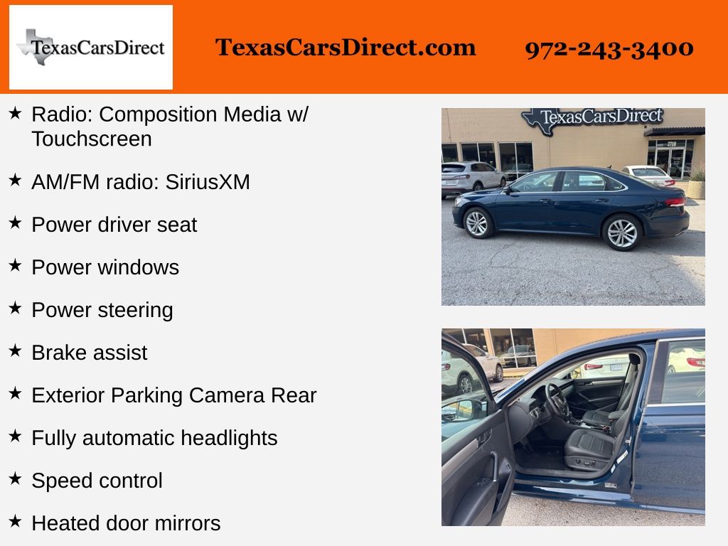 2020 Volkswagen Passat 2.0T SE photo