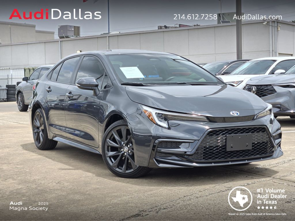 Underground 2023 Toyota Corolla Hybrid Sedan Front-Wheel Drive Continuously Variable Transmission