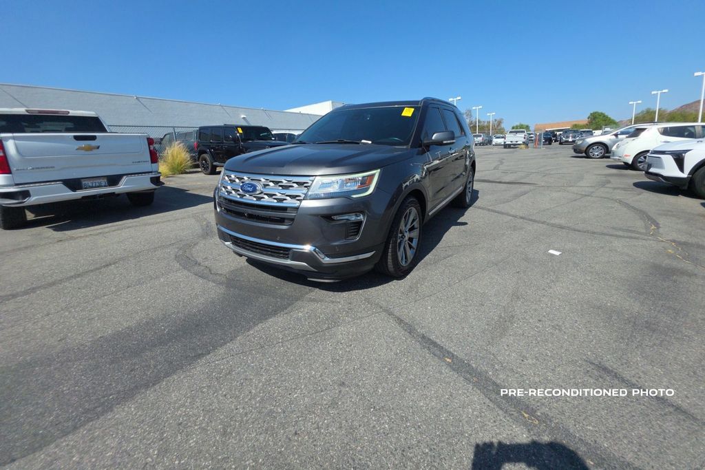 Gray (Magnetic) 2018 Ford Explorer SUV / Crossover Front-Wheel Drive 6-Speed Automatic