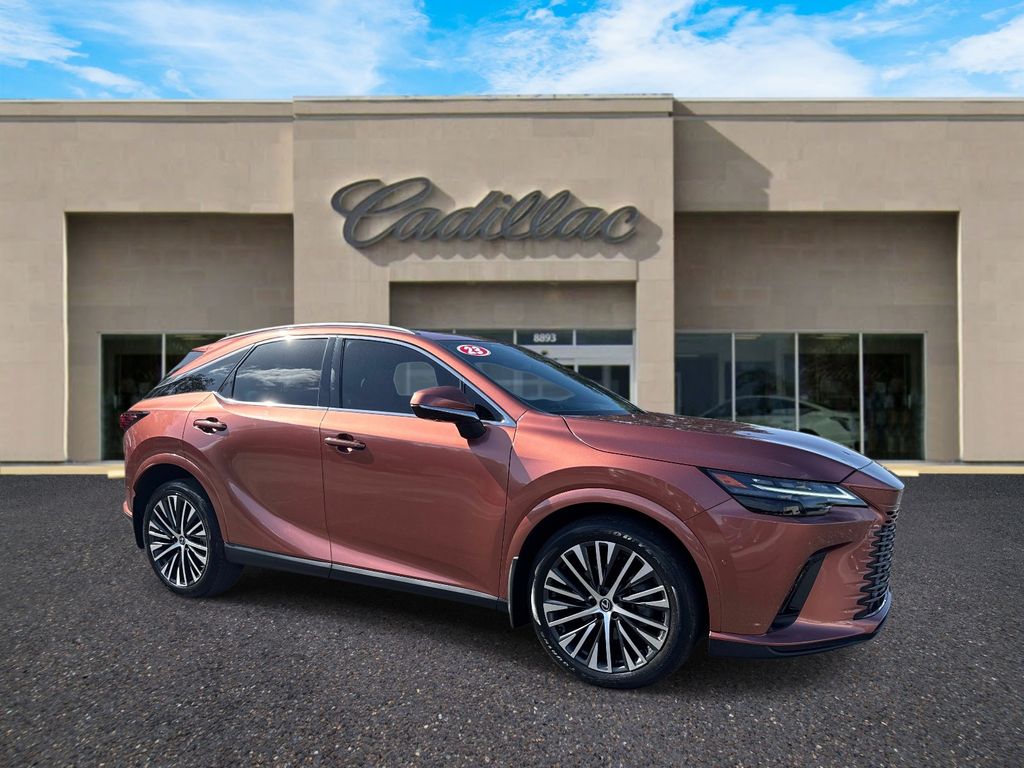Red (Copper Crest) 2023 Lexus RX SUV / Crossover All-Wheel Drive 8-Speed Automatic