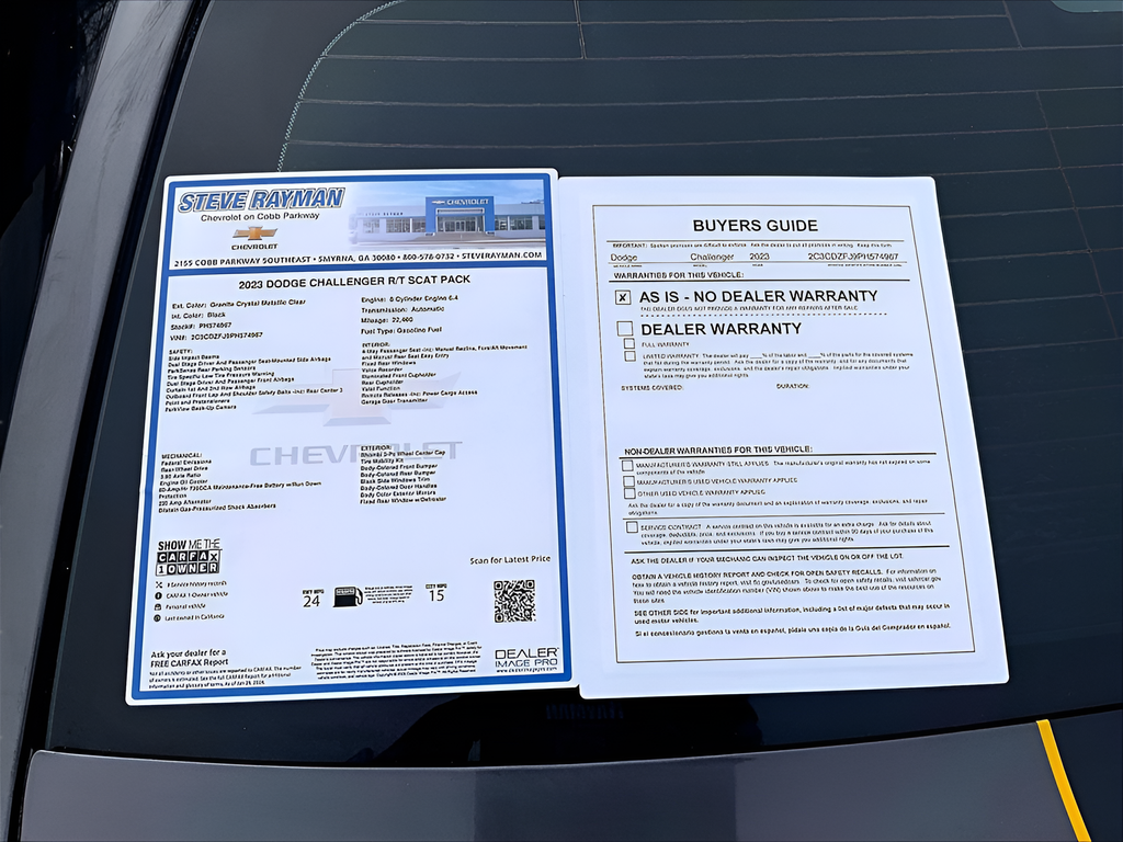 Used 2023 Dodge Challenger R/T Scat Pack 2D Coupe