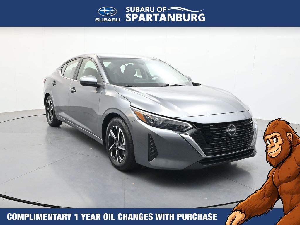 Gray (Gun Metallic) 2024 Nissan Sentra Sedan Front-Wheel Drive Continuously Variable Transmission