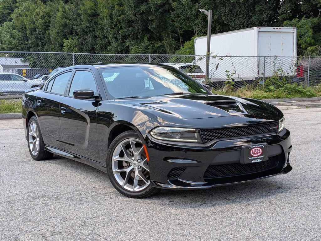 Pitch Black Clearcoat 2023 Dodge Charger Sedan Rear-Wheel Drive 8-Speed Automatic