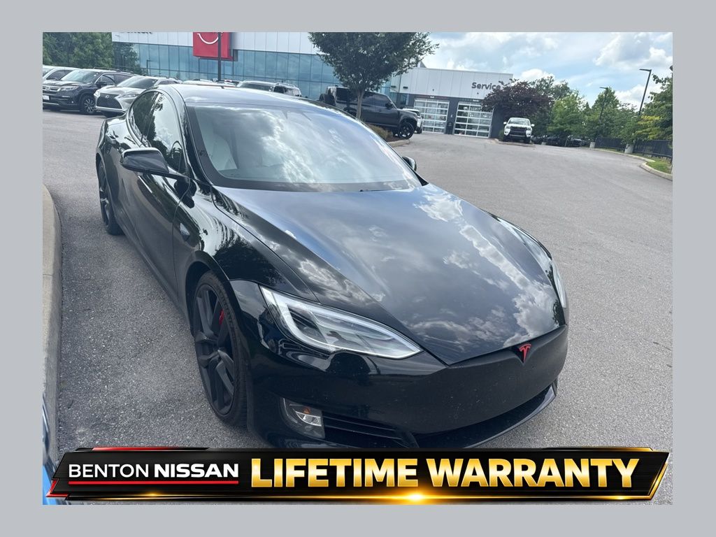 Black 2018 Tesla Model S P100D AWD Sedan All-Wheel Drive 1-Speed Automatic