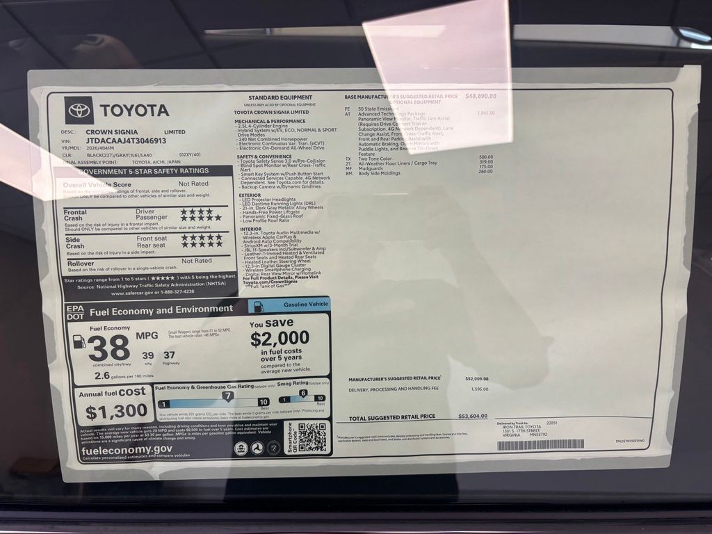 2026 Toyota Crown Signia Limited - Photo 29