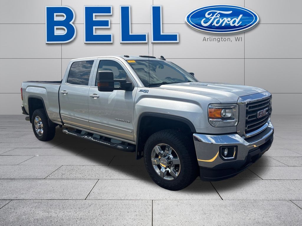 Quicksilver Metallic 2016 GMC Sierra 2500HD Pickup Truck Four-Wheel Drive 6-Speed Automatic