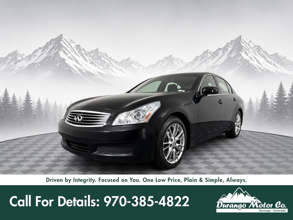 Black Obsidian 2007 INFINITI G35 Journey Sedan RWD Sedan Rear-Wheel Drive 5-Speed Automatic Overdrive