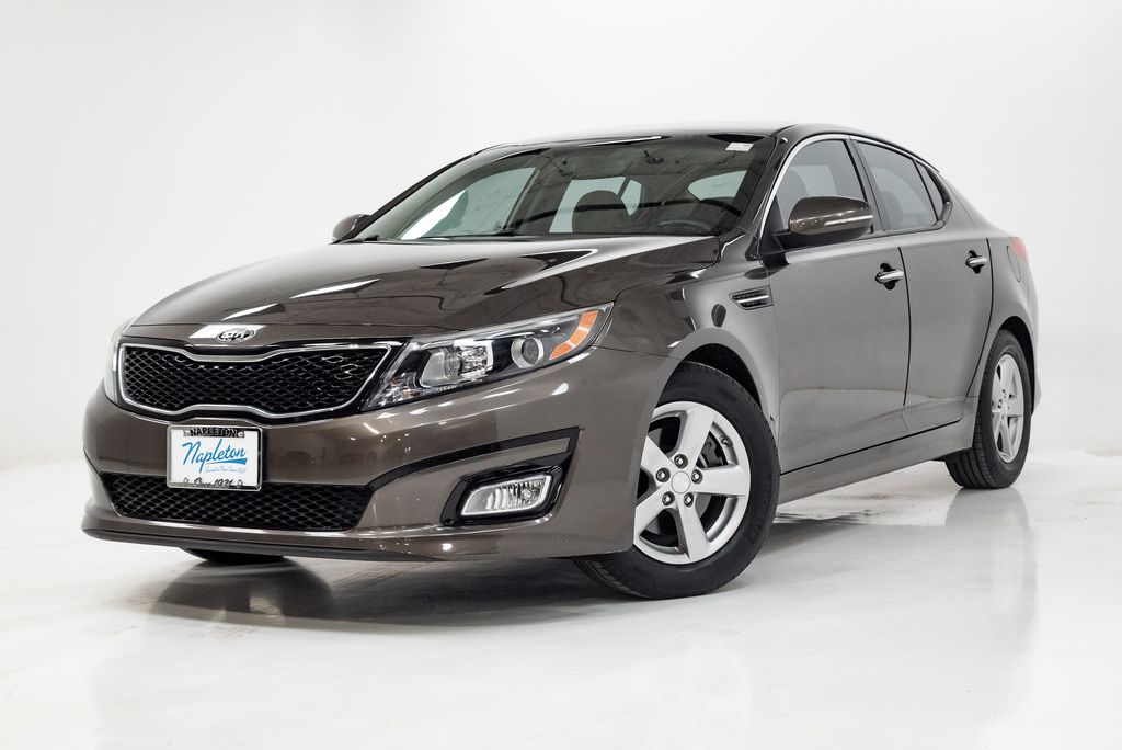 Metal Bronze 2015 Kia Optima LX Sedan Front-Wheel Drive 6-Speed Automatic