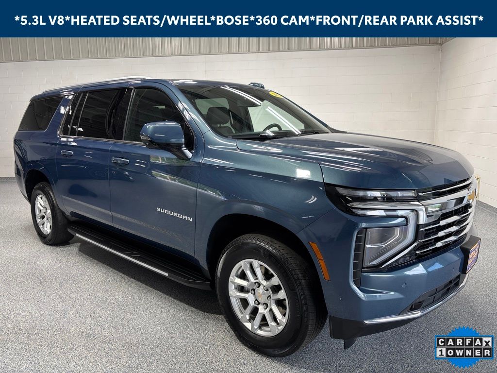 Lakeshore Blue Metallic 2026 Chevrolet Suburban SUV / Crossover Four-Wheel Drive 10-Speed Automatic