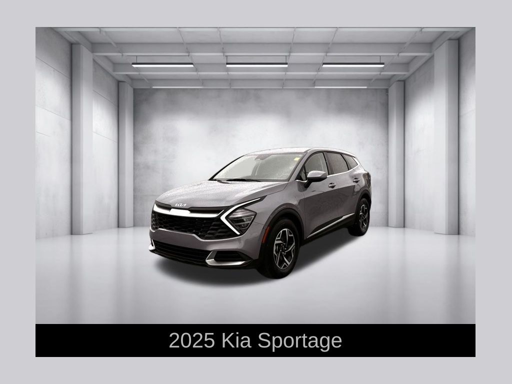 Silver 2025 Kia Sportage SUV / Crossover Front-Wheel Drive 8-Speed Automatic
