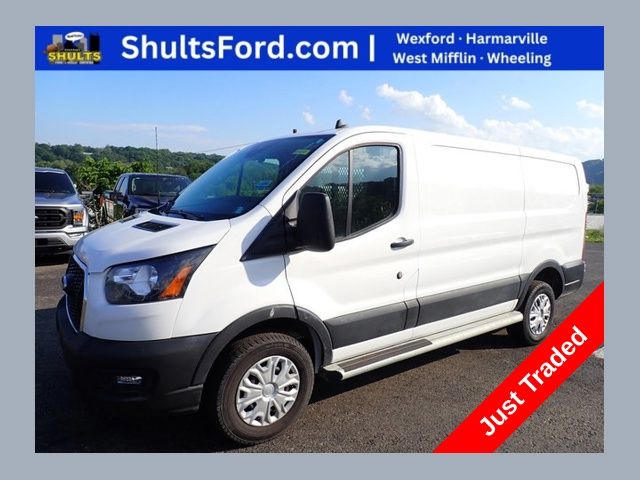 Oxford White 2024 Ford Transit Cargo 250 Low Roof LB RWD Van Rear-Wheel Drive