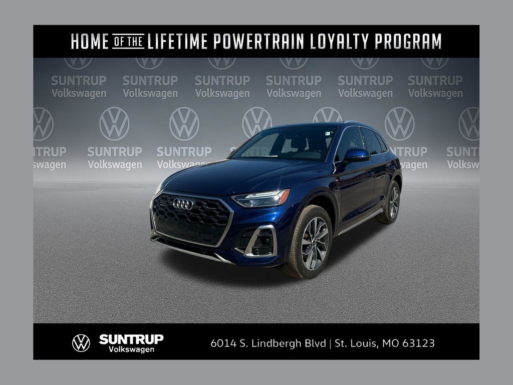 Navarra Blue Metallic 2024 Audi Q5 SUV / Crossover All-Wheel Drive 7-Speed Automatic