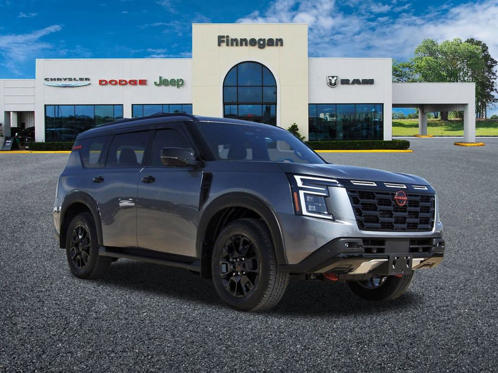 Gray (Gun Metallic) 2026 Nissan Armada PRO-4X 4WD SUV / Crossover Four-Wheel Drive 9-Speed Automatic