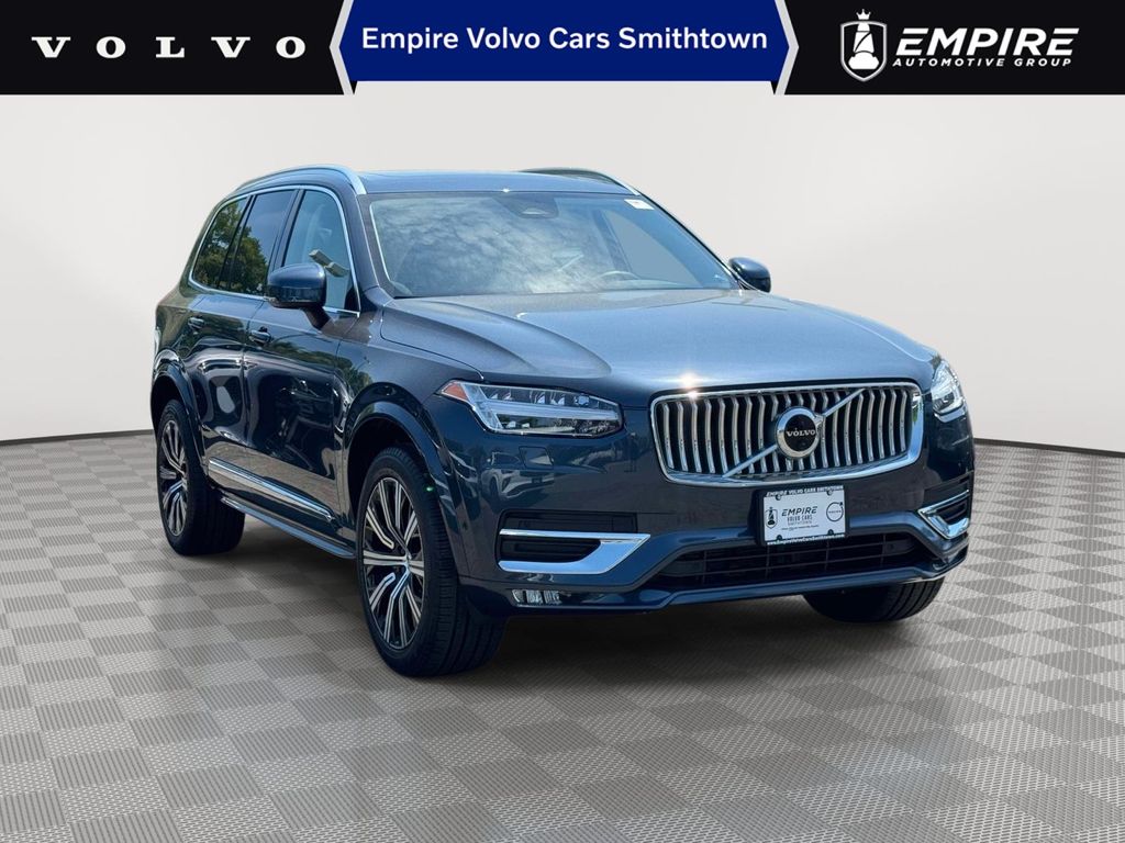 Denim Blue Metallic 2023 Volvo XC90 B6 Plus Bright Theme 7-Passenger AWD SUV / Crossover All-Wheel Drive Automatic