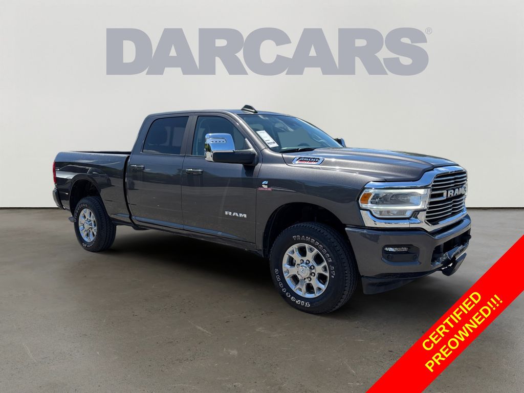 Gray (Granite Crystal Metallic Clearcoat) 2024 RAM 2500 Pickup Truck Four-Wheel Drive 6-Speed Automatic