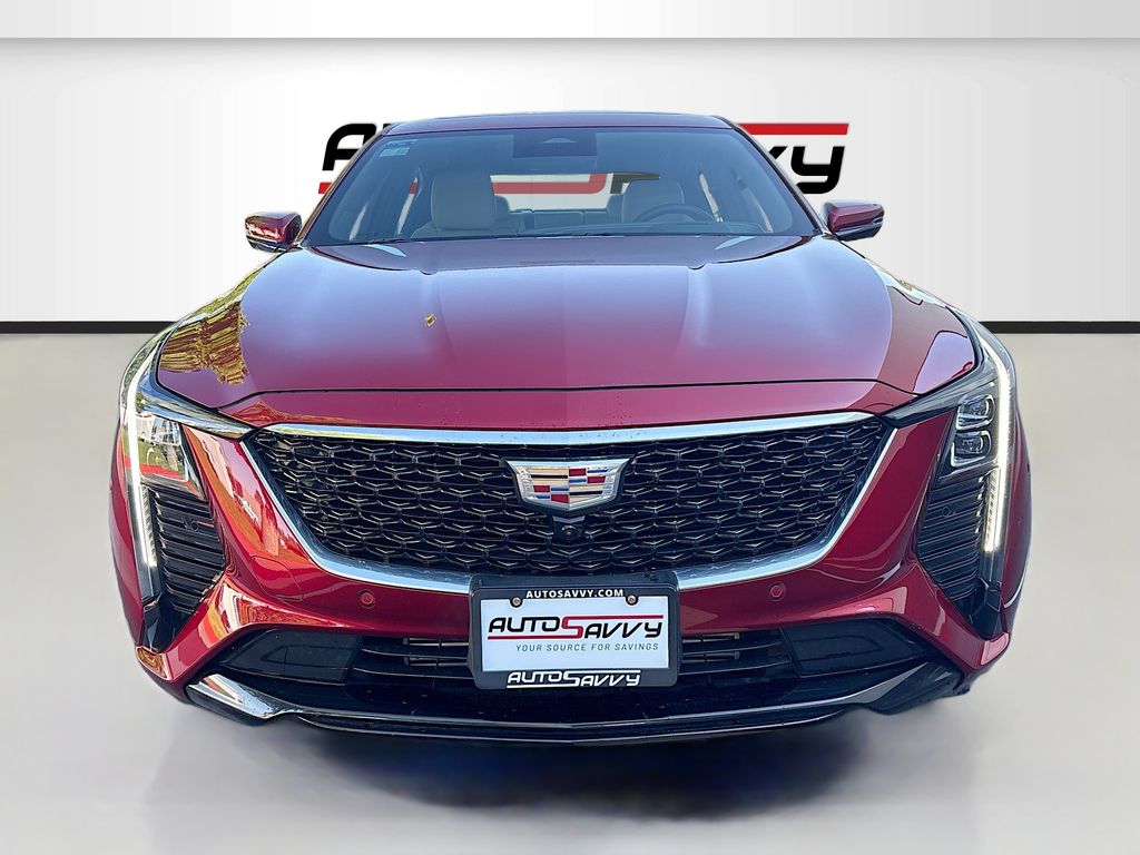 Used 2025 Red Cadillac Premium Luxury image 2