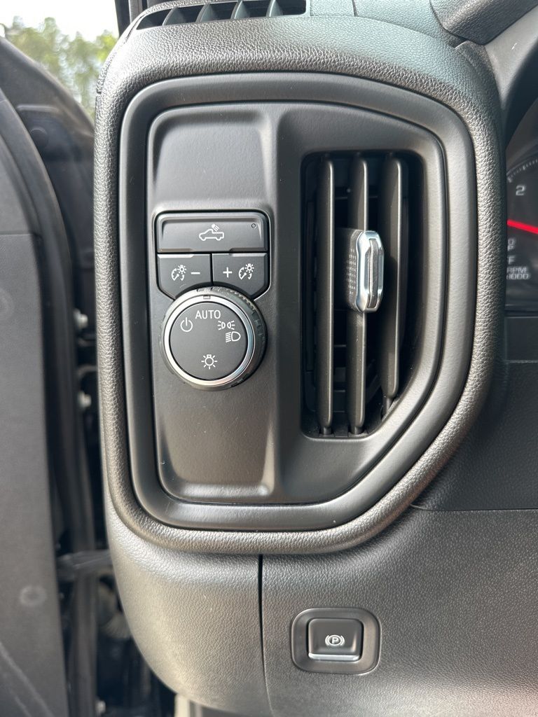 2021 Black Chevrolet Silverado 1500 Custom RWD Truck