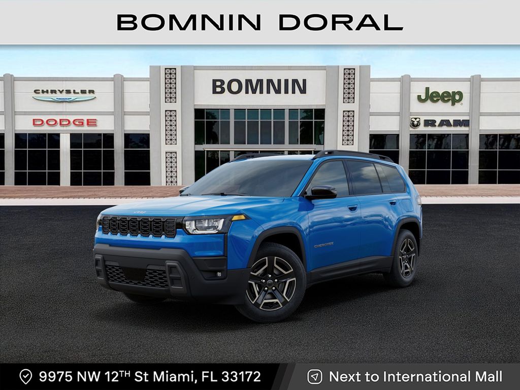 hydro blue pearlcoat 2026 Jeep Cherokee Laredo 4WD SUV / Crossover Four-Wheel Drive Continuously Variable Transmission