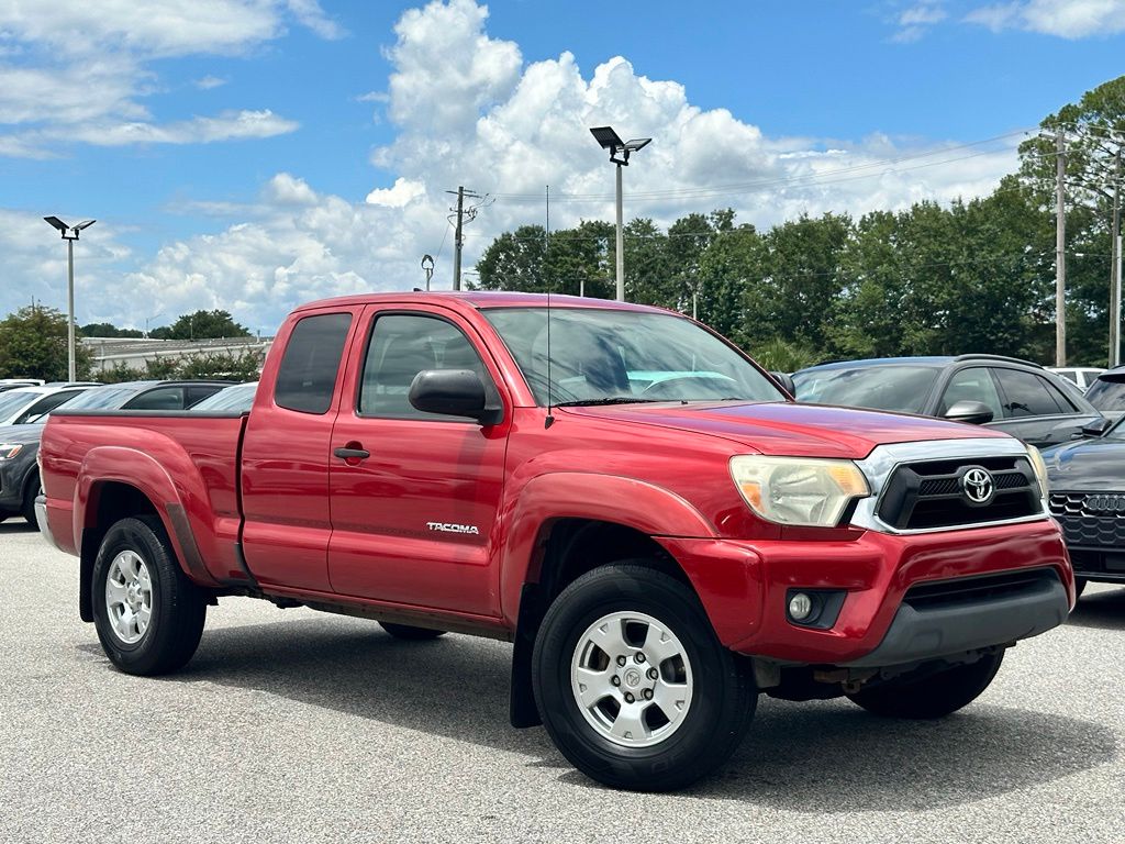 Barcelona Red Metallic 2014 Toyota Tacoma Pickup Truck 4X2 5-Speed Automatic