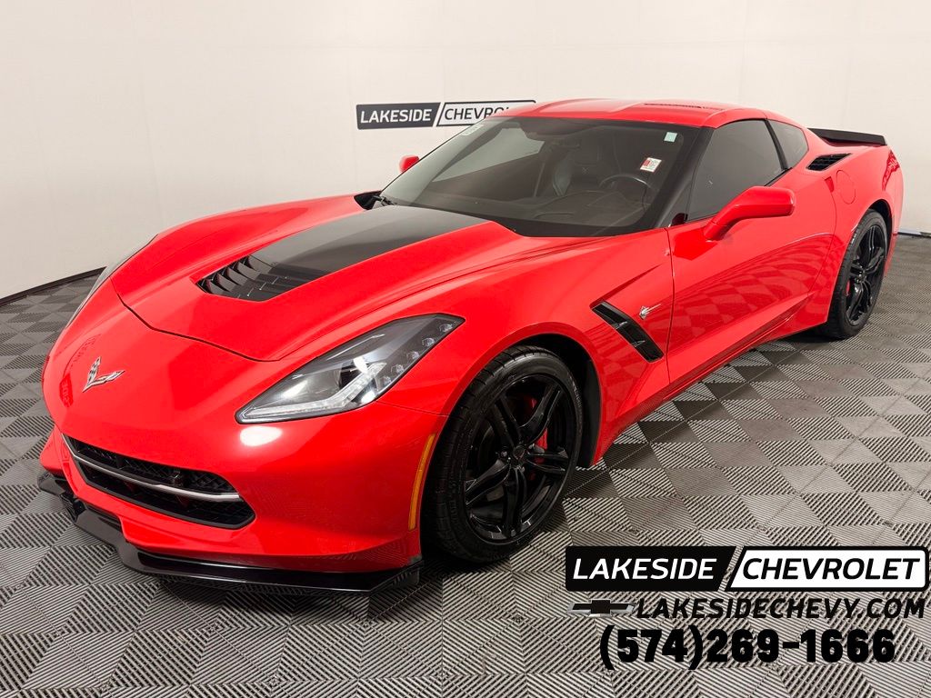 Torch Red 2017 Chevrolet Corvette Coupe Rear-Wheel Drive 8-Speed Automatic