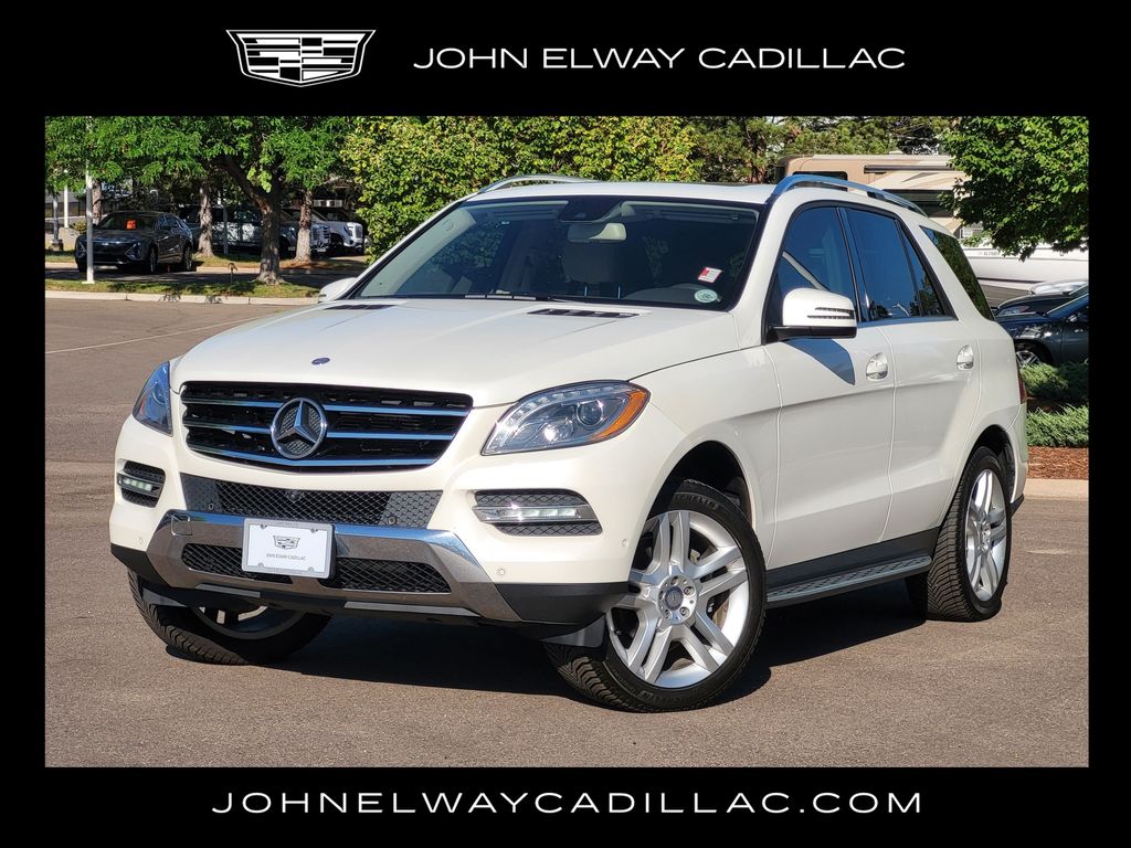 designo Diamond White Metallic 2015 Mercedes-Benz M-Class SUV / Crossover All-Wheel Drive 7-Speed Automatic