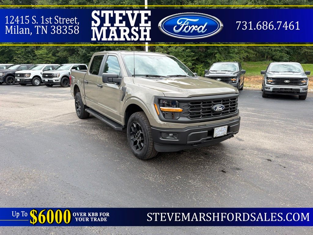 Gray 2026 Ford F-150 Pickup Truck Four-Wheel Drive Automatic