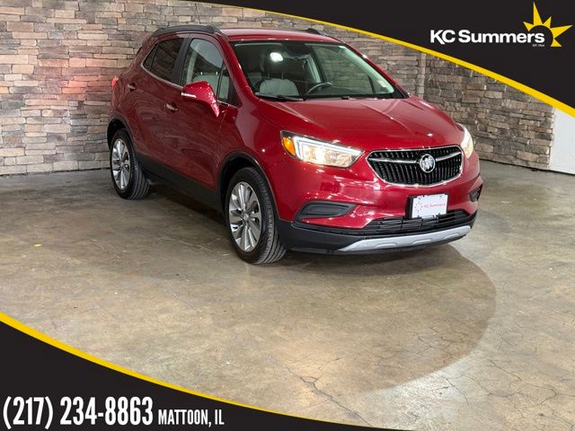 Winterberry Red Metallic 2018 Buick Encore SUV / Crossover Front-Wheel Drive 6-Speed Automatic Overdrive