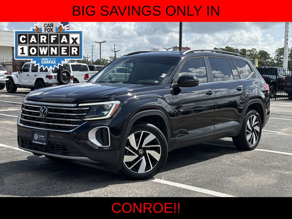2024 Volkswagen Atlas 2.0T SE w/Technology Black at Don McGill Toyota