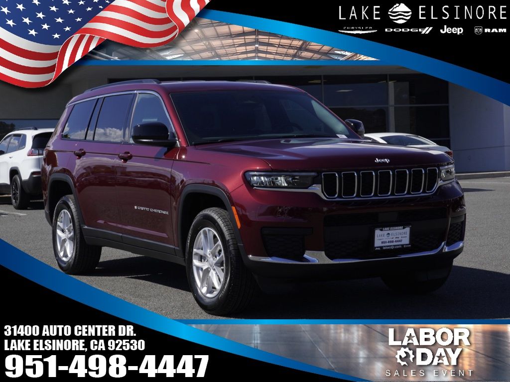 Velvet Red Pearlcoat 2026 Jeep Grand Cherokee L SUV / Crossover Four-Wheel Drive 8-Speed Automatic