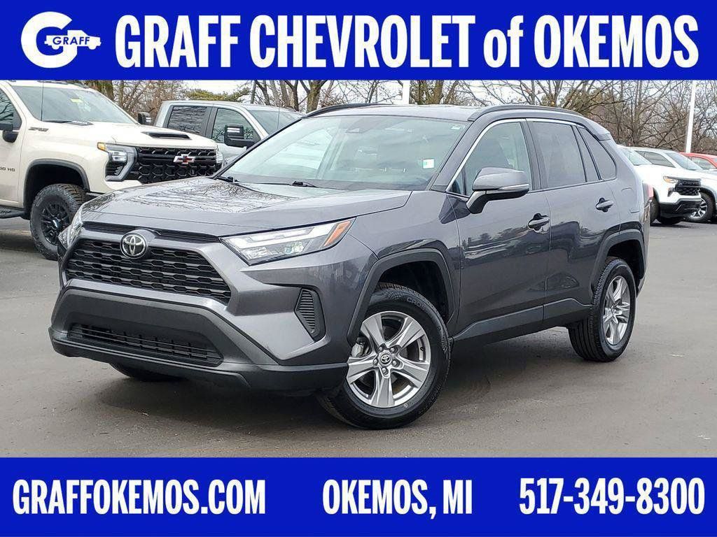 Magnetic Gray Metallic 2024 Toyota RAV4 SUV / Crossover All-Wheel Drive 8-Speed Automatic