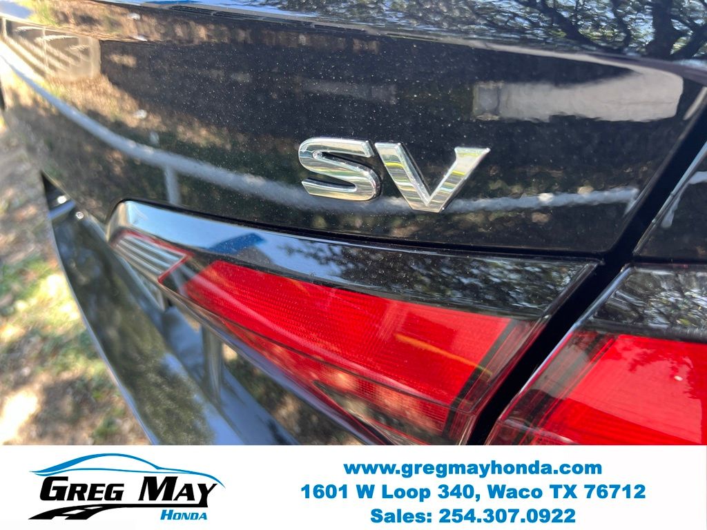 2024 Nissan Versa 1.6 SV Black at Greg May Honda