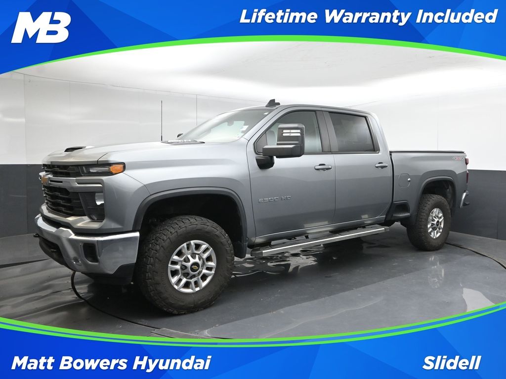 Sterling Gray Metallic 2024 Chevrolet Silverado 2500HD Pickup Truck Four-Wheel Drive Automatic