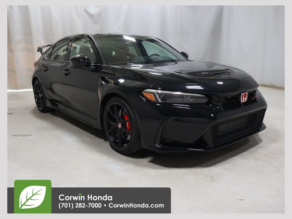 Crystal Black Pearl 2026 Honda Civic Type R Hatchback Front-Wheel Drive 6-Speed Manual