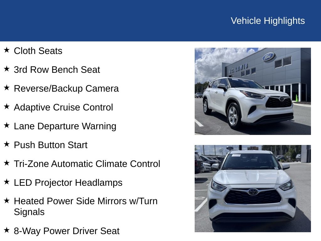 2021 Toyota Highlander L