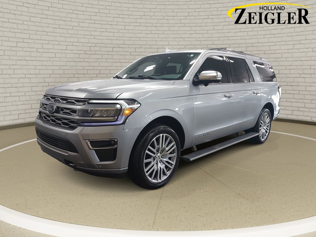 Silver Metallic 2023 Ford Expedition SUV / Crossover Four-Wheel Drive Automatic