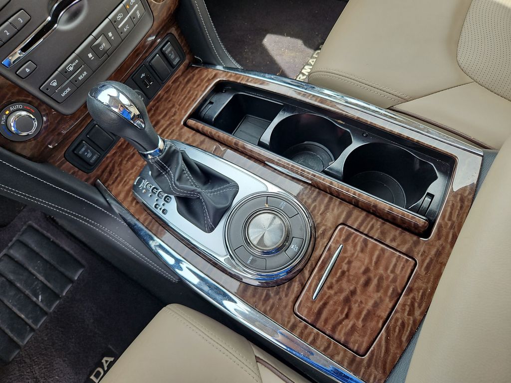 2019 Nissan Armada SL Premium w/ Nav Sunroof & 3rd Row Blue at Bob Mills Chevrolet