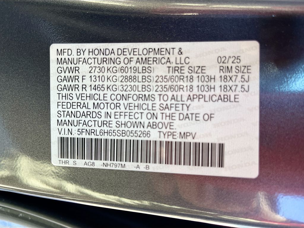2025 Honda Odyssey EX-L Gray at AutoSavvy Houston Southwest