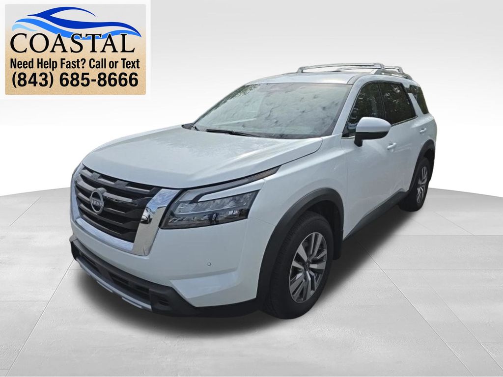 2025 Nissan Pathfinder SL White at Lugoff Nissan