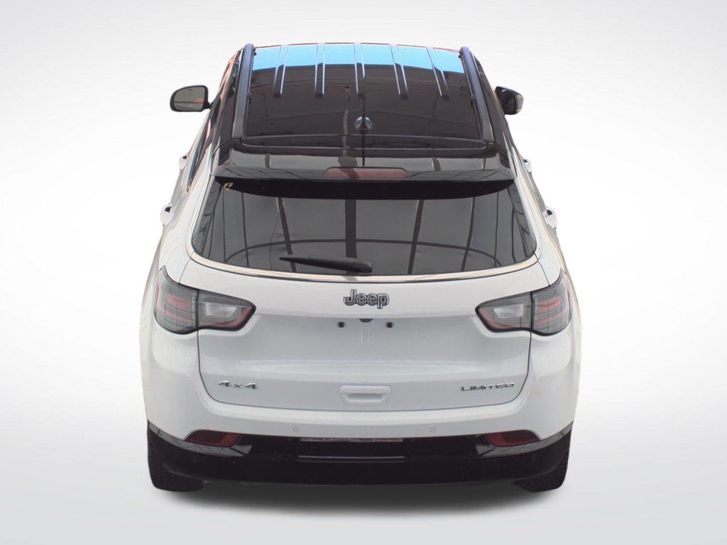 2025 Bright White Clearcoat Jeep Compass Limited 4X4 SUV
