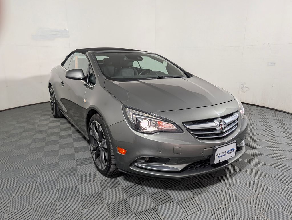 Smoked Pearl Metallic 2017 Buick Cascada Convertible Front-Wheel Drive 6-Speed Automatic Overdrive